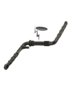 Lowrider Twisted One/Piece Crank 6 1/2" (165mm) Black.